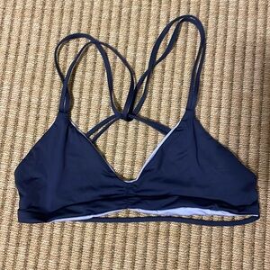 Reversible Sea Glass Bay Swim Top